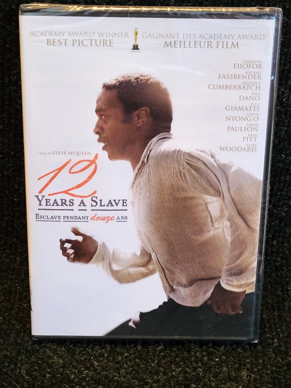 ⚡3/$20⚡*NEW* 12 YEARS A SLAVE DVD Chiwetel Ejiofor Michael Fassbender Brad Pitt
